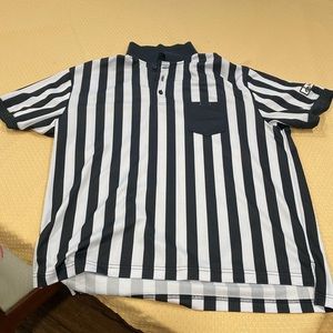Holloween costume? Referee ? Footlocker polo adult medium